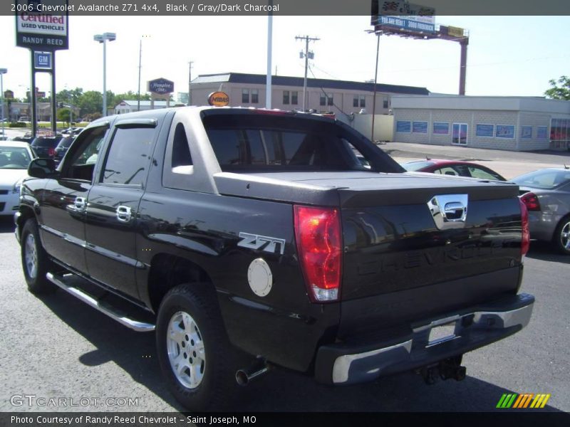 Black / Gray/Dark Charcoal 2006 Chevrolet Avalanche Z71 4x4