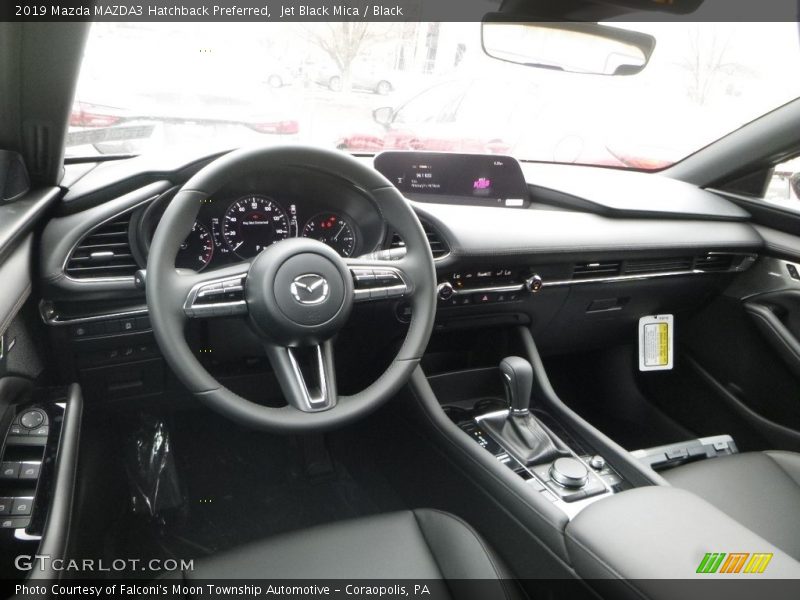 Dashboard of 2019 MAZDA3 Hatchback Preferred