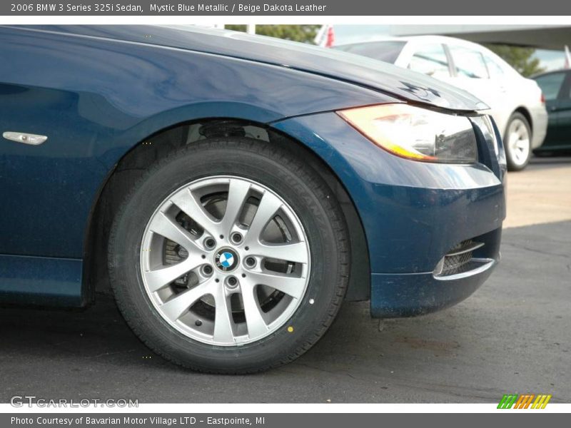 Mystic Blue Metallic / Beige Dakota Leather 2006 BMW 3 Series 325i Sedan