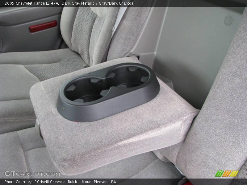 Dark Gray Metallic / Gray/Dark Charcoal 2005 Chevrolet Tahoe LS 4x4