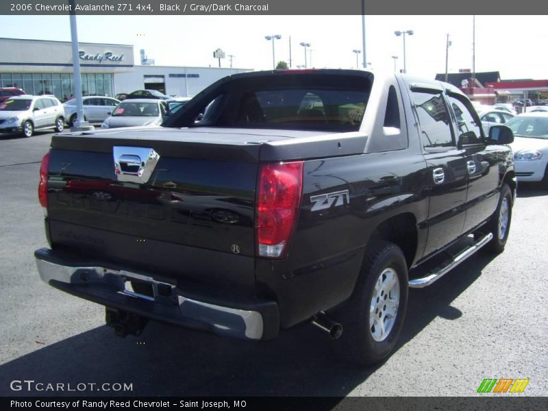 Black / Gray/Dark Charcoal 2006 Chevrolet Avalanche Z71 4x4