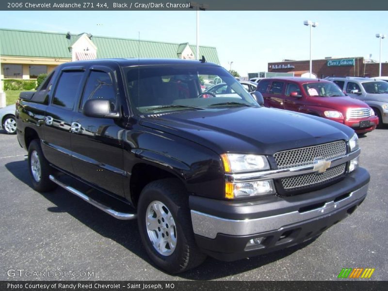 Black / Gray/Dark Charcoal 2006 Chevrolet Avalanche Z71 4x4