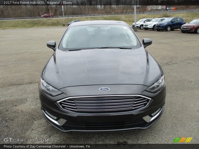 Magnetic / Ebony 2017 Ford Fusion Hybrid SE