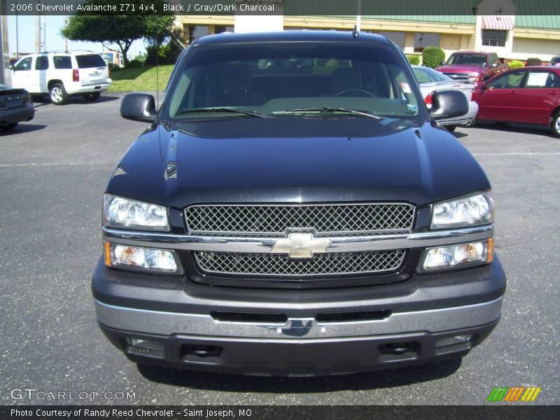 Black / Gray/Dark Charcoal 2006 Chevrolet Avalanche Z71 4x4