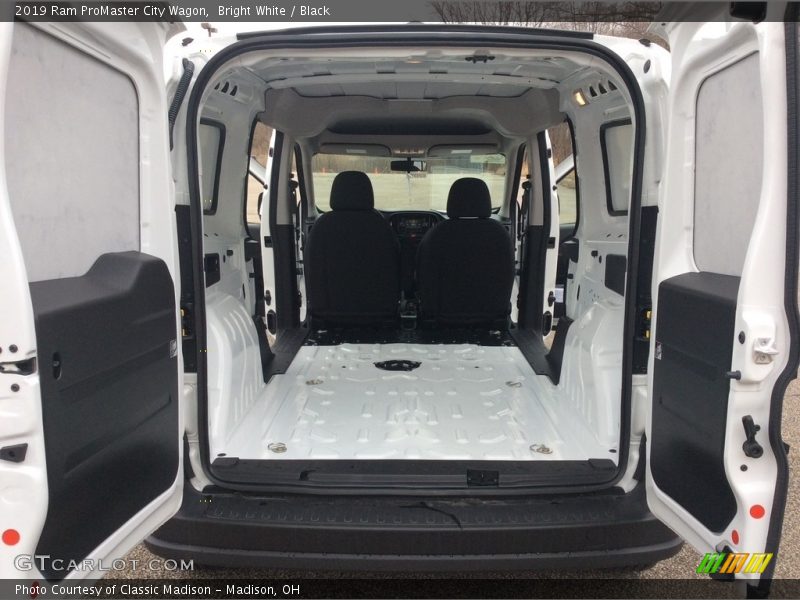 Bright White / Black 2019 Ram ProMaster City Wagon