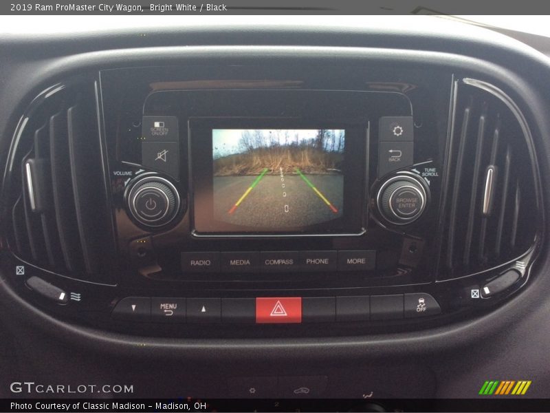 Bright White / Black 2019 Ram ProMaster City Wagon