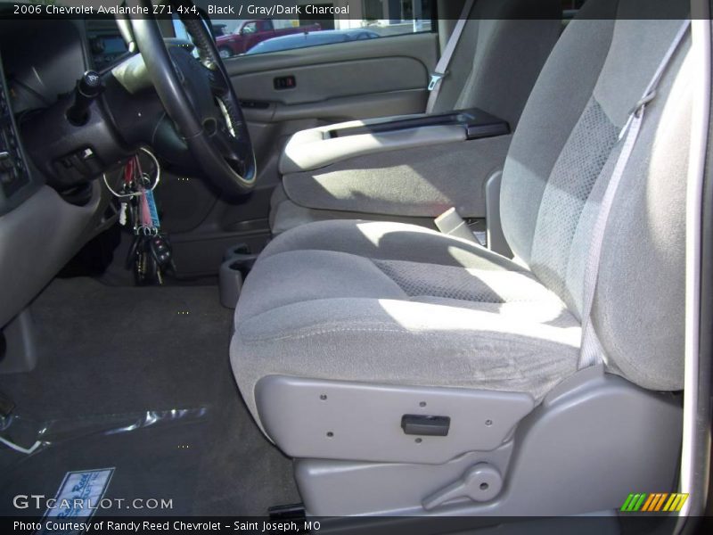 Black / Gray/Dark Charcoal 2006 Chevrolet Avalanche Z71 4x4