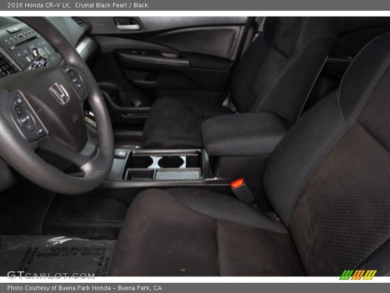Crystal Black Pearl / Black 2016 Honda CR-V LX