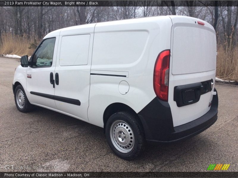 Bright White / Black 2019 Ram ProMaster City Wagon