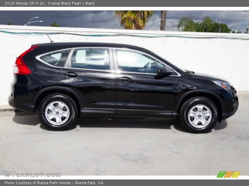 Crystal Black Pearl / Black 2016 Honda CR-V LX