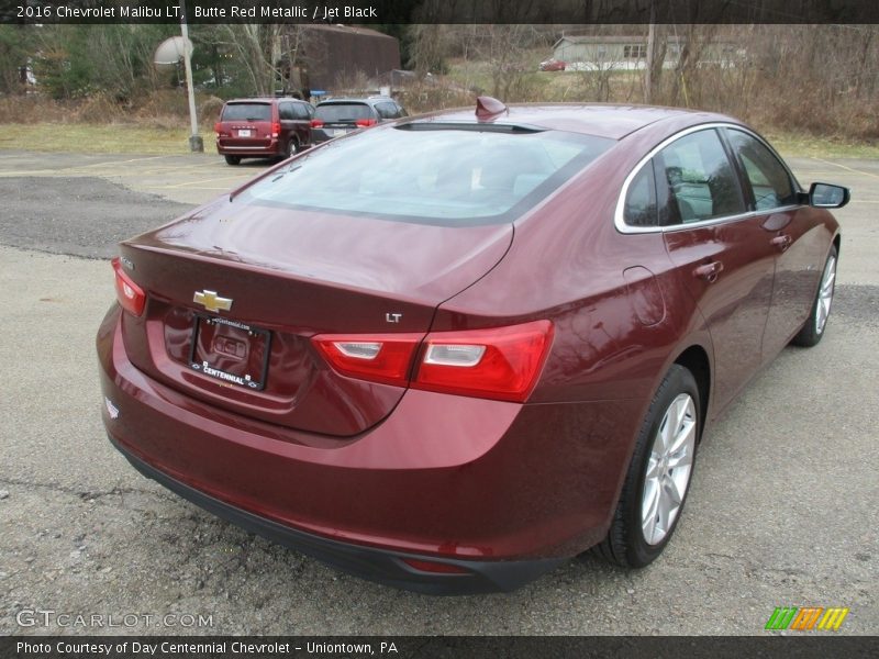 Butte Red Metallic / Jet Black 2016 Chevrolet Malibu LT