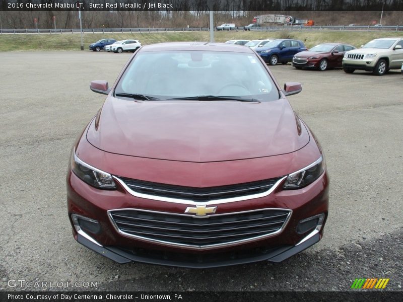 Butte Red Metallic / Jet Black 2016 Chevrolet Malibu LT
