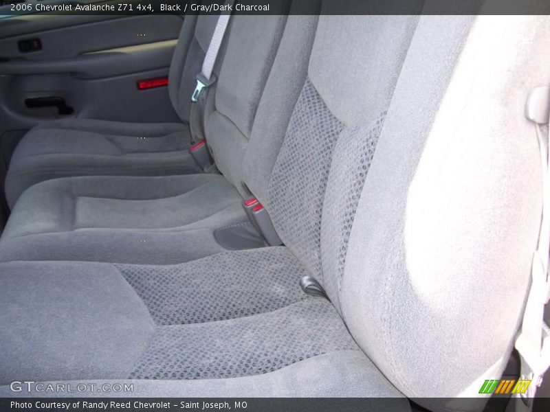 Black / Gray/Dark Charcoal 2006 Chevrolet Avalanche Z71 4x4