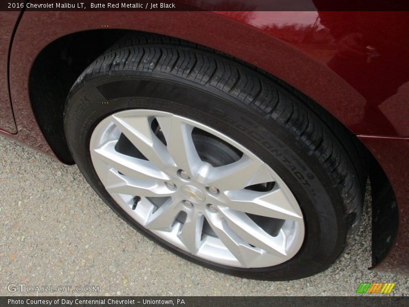 Butte Red Metallic / Jet Black 2016 Chevrolet Malibu LT