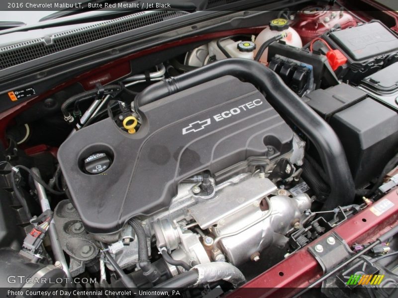 Butte Red Metallic / Jet Black 2016 Chevrolet Malibu LT