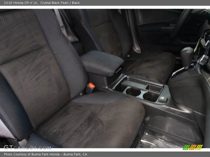 Crystal Black Pearl / Black 2016 Honda CR-V LX