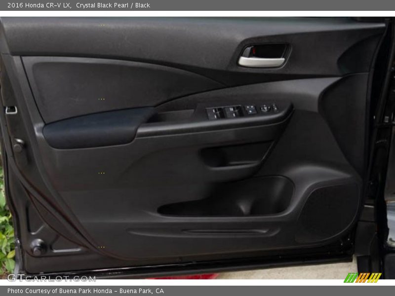Crystal Black Pearl / Black 2016 Honda CR-V LX
