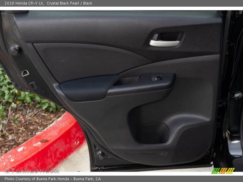 Crystal Black Pearl / Black 2016 Honda CR-V LX