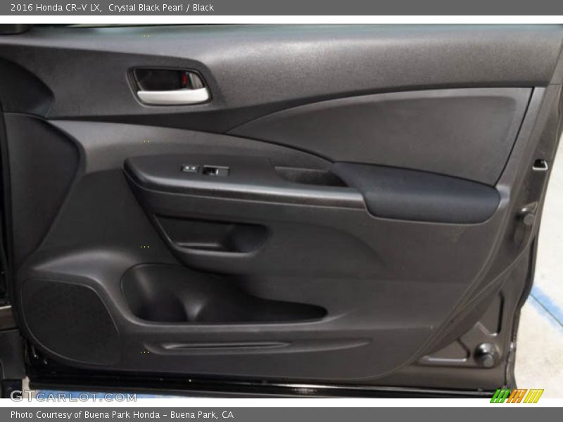 Crystal Black Pearl / Black 2016 Honda CR-V LX