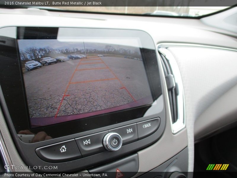 Butte Red Metallic / Jet Black 2016 Chevrolet Malibu LT
