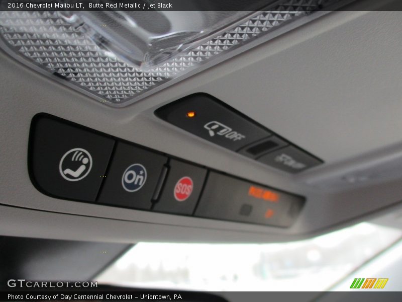 Butte Red Metallic / Jet Black 2016 Chevrolet Malibu LT
