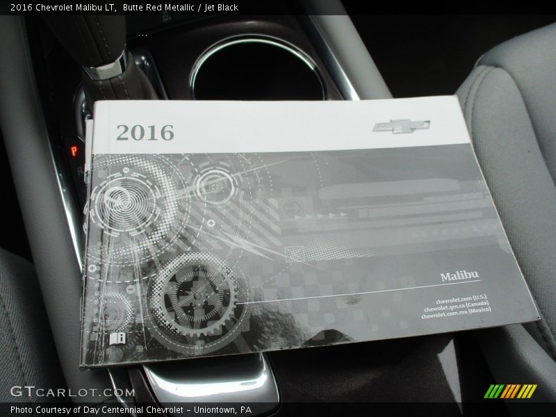 Butte Red Metallic / Jet Black 2016 Chevrolet Malibu LT