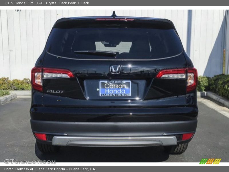 Crystal Black Pearl / Black 2019 Honda Pilot EX-L