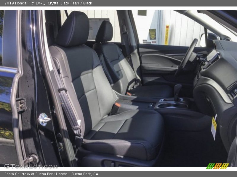 Crystal Black Pearl / Black 2019 Honda Pilot EX-L