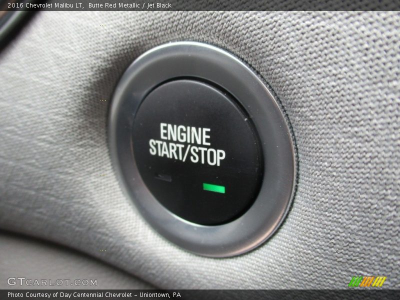 Butte Red Metallic / Jet Black 2016 Chevrolet Malibu LT