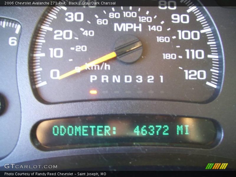 Black / Gray/Dark Charcoal 2006 Chevrolet Avalanche Z71 4x4