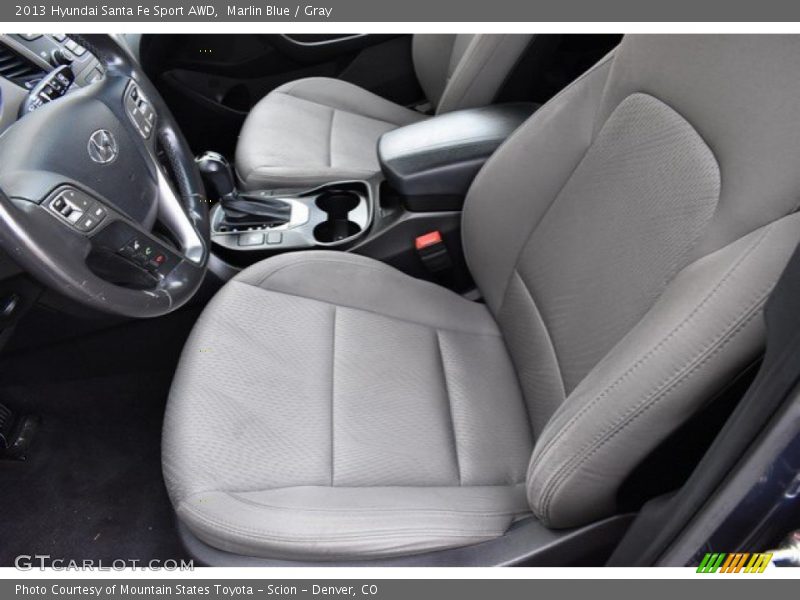 Marlin Blue / Gray 2013 Hyundai Santa Fe Sport AWD
