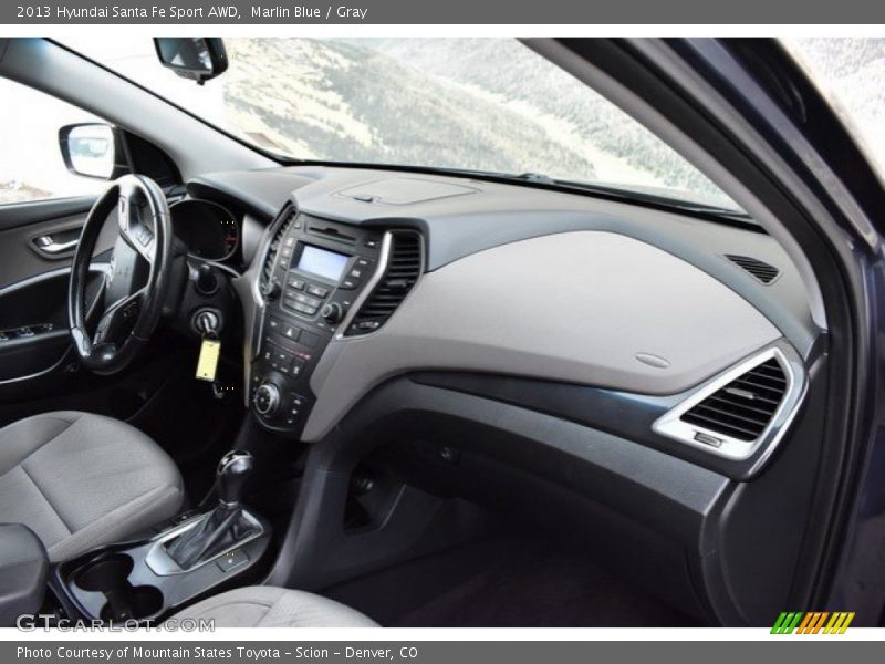 Marlin Blue / Gray 2013 Hyundai Santa Fe Sport AWD