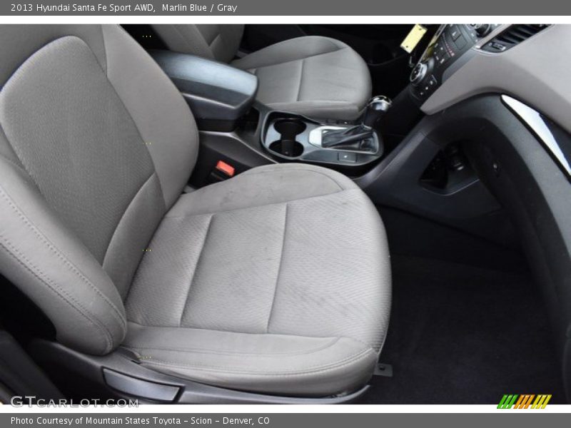 Marlin Blue / Gray 2013 Hyundai Santa Fe Sport AWD