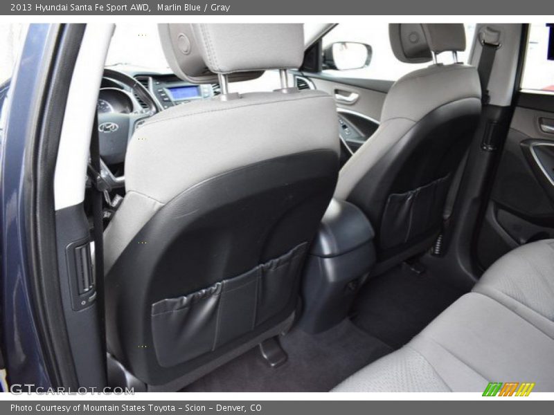 Marlin Blue / Gray 2013 Hyundai Santa Fe Sport AWD