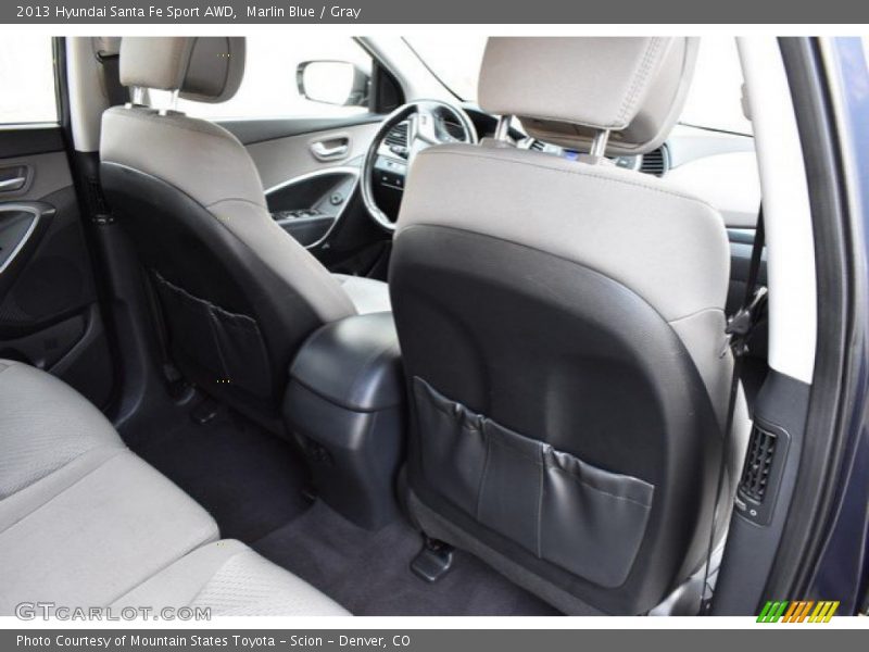 Marlin Blue / Gray 2013 Hyundai Santa Fe Sport AWD