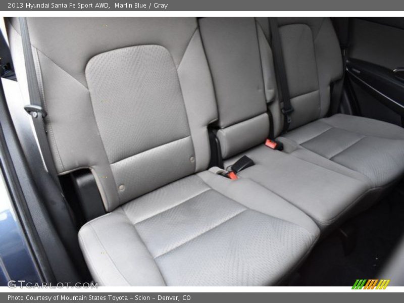 Marlin Blue / Gray 2013 Hyundai Santa Fe Sport AWD