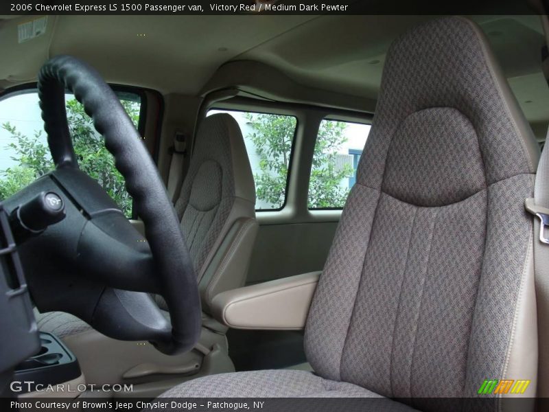 Victory Red / Medium Dark Pewter 2006 Chevrolet Express LS 1500 Passenger van