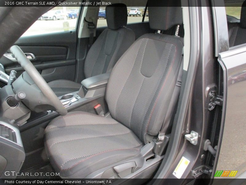 Quicksilver Metallic / Jet Black 2016 GMC Terrain SLE AWD