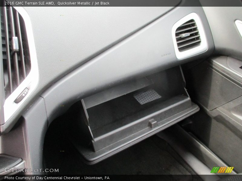Quicksilver Metallic / Jet Black 2016 GMC Terrain SLE AWD