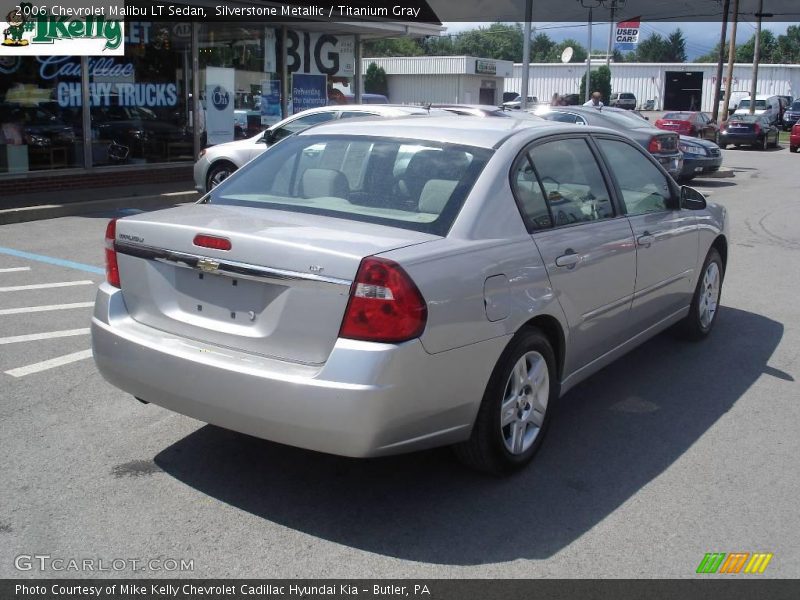 Silverstone Metallic / Titanium Gray 2006 Chevrolet Malibu LT Sedan