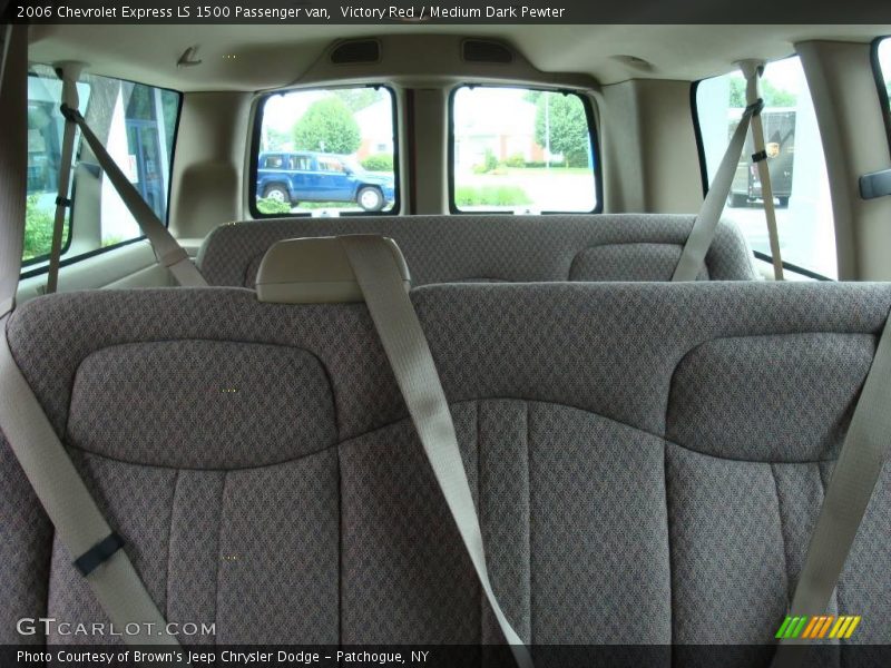 Victory Red / Medium Dark Pewter 2006 Chevrolet Express LS 1500 Passenger van