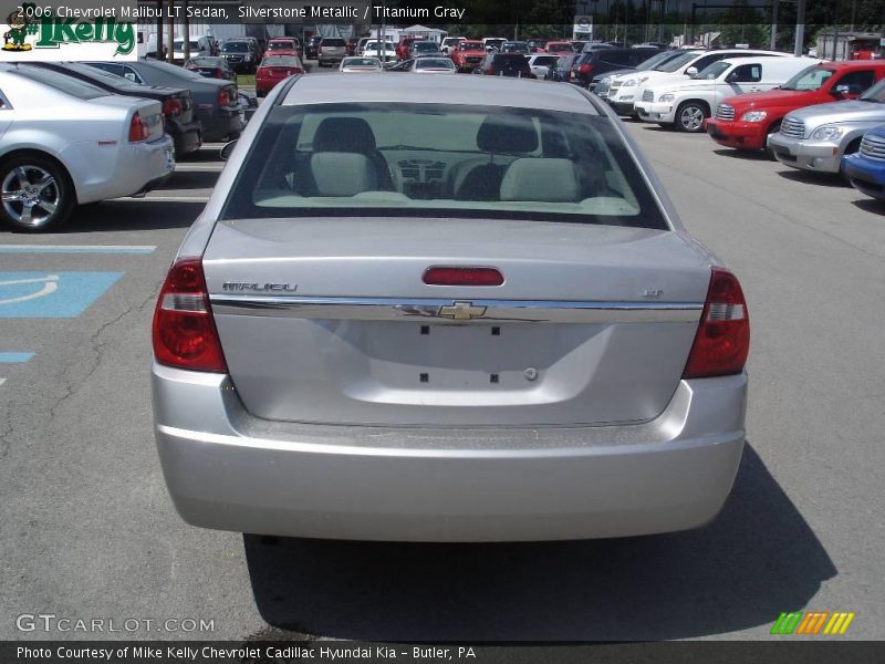 Silverstone Metallic / Titanium Gray 2006 Chevrolet Malibu LT Sedan