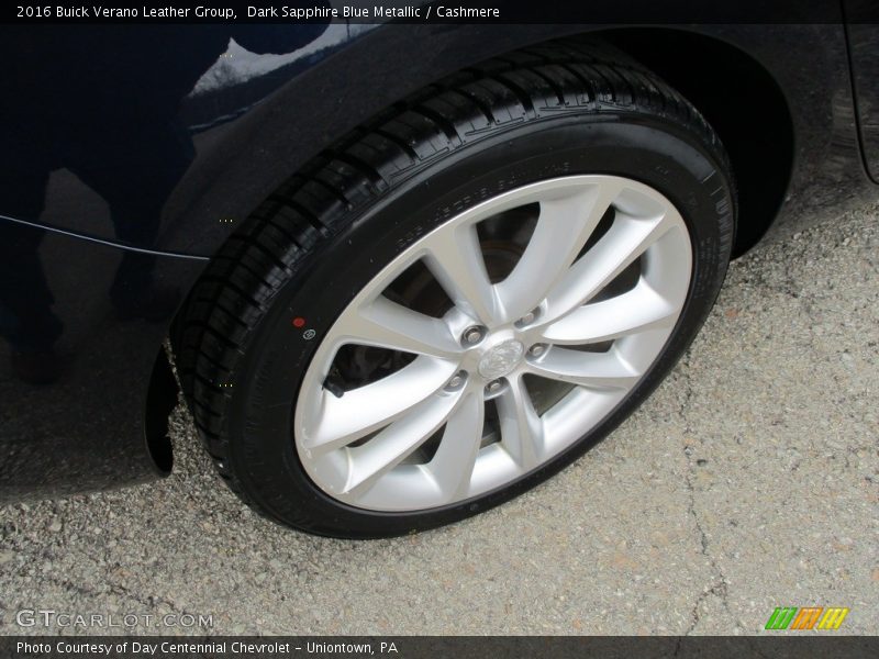 Dark Sapphire Blue Metallic / Cashmere 2016 Buick Verano Leather Group