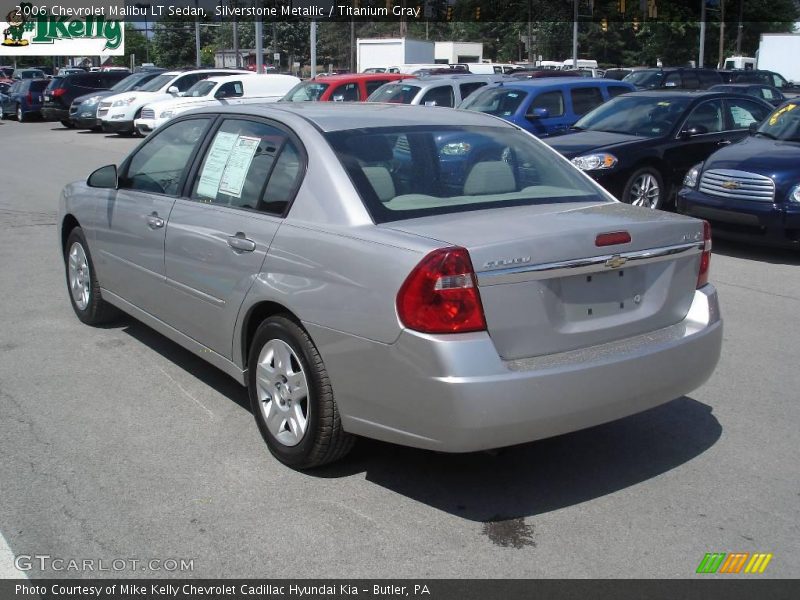 Silverstone Metallic / Titanium Gray 2006 Chevrolet Malibu LT Sedan