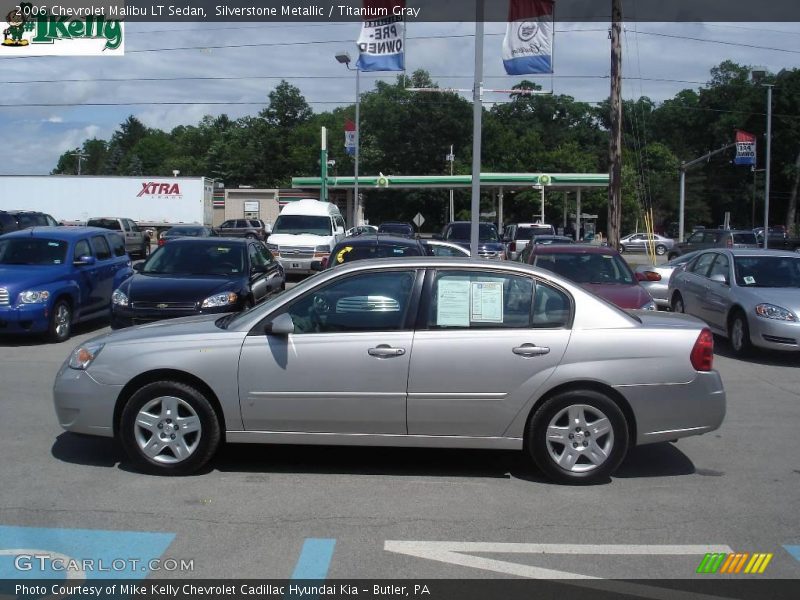 Silverstone Metallic / Titanium Gray 2006 Chevrolet Malibu LT Sedan