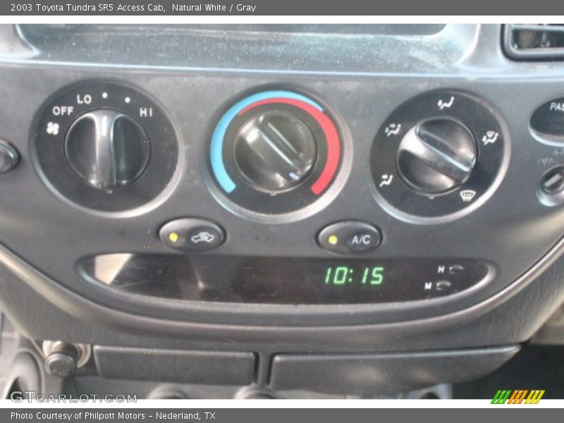 Natural White / Gray 2003 Toyota Tundra SR5 Access Cab