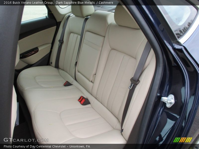 Dark Sapphire Blue Metallic / Cashmere 2016 Buick Verano Leather Group