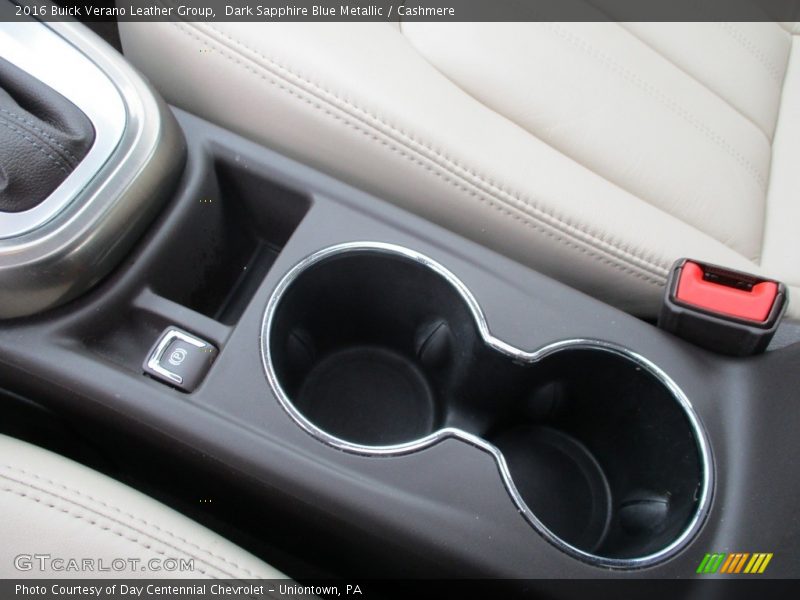 Dark Sapphire Blue Metallic / Cashmere 2016 Buick Verano Leather Group