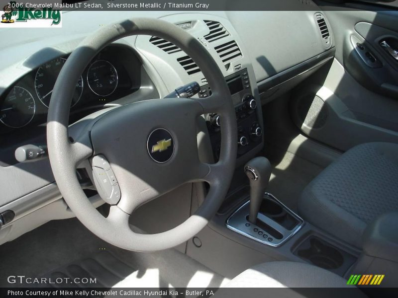 Silverstone Metallic / Titanium Gray 2006 Chevrolet Malibu LT Sedan