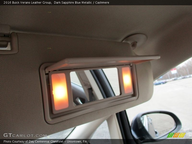 Dark Sapphire Blue Metallic / Cashmere 2016 Buick Verano Leather Group